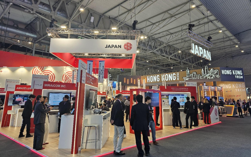 現地展示会ブース